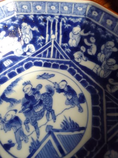 Chinese Octagonal Bowl