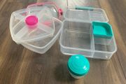 2 Sistema Lunch Boxes