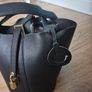 Small real leather picotin style bag Image 3