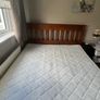 King size bed and mattress Image 2