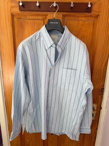 Uniqlo navy blue long sleeve shirt