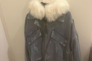 Woman's fur coat