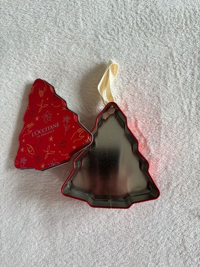 Loccitane Christmas Tree Tin