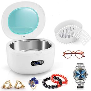750ML Professional Ultrasonic Cleaner - Stainless Steel Multifunctional Digital Heating
