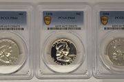USA United States Silver Proof Franklin Half Dollar PCGS PR66