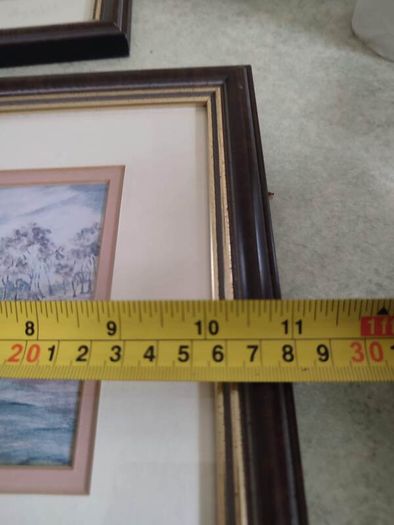 Set Of 4 Framed And Signed Photo Prints By Baryl Suitor Irish Artist.