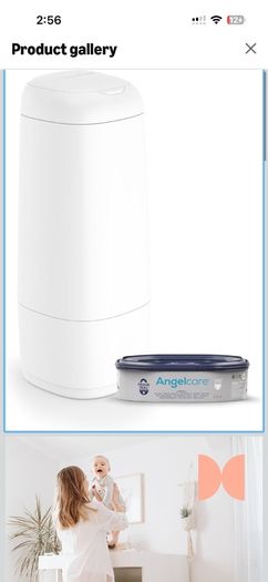 Angelcare Nappy Bin with 5 refills brand new