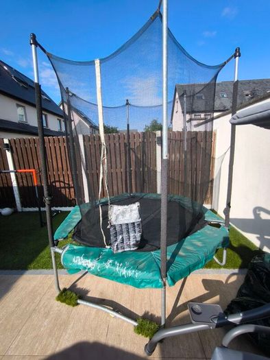 8ft (2.40m) hexagonal trampoline
