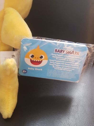 Baby shsrk singing hand puppet