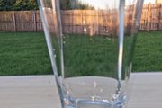 Bohemia art glass vase