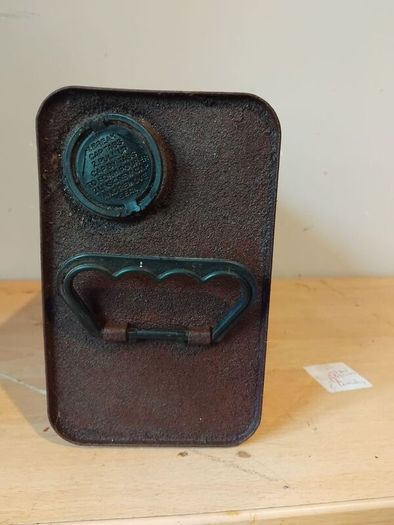 Vintage Ford Super Multigrade Motor Oil Can Tin  15w 40