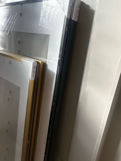 Black Ikea 61x90 frames