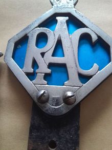 vintage car badge
