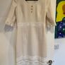 Cream dress Image 4