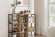 New 3 Tier Ladder Shelf Bookcase (Camel Brown) FREE P&amp;P