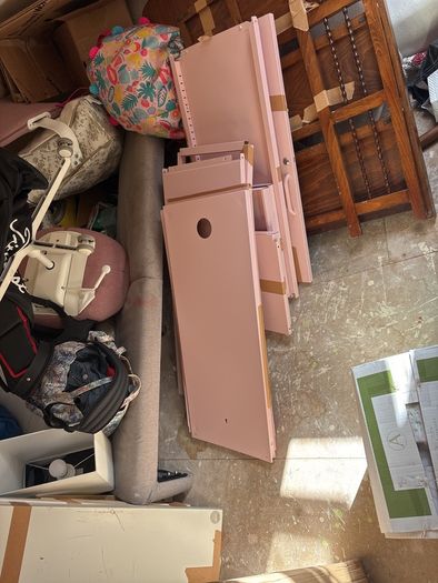 Mustard made midi cabinet pink