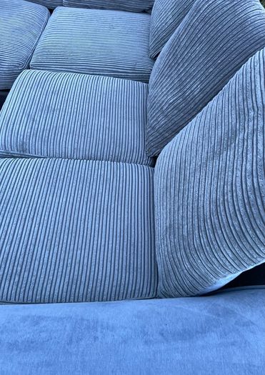 Grey Corner L sofa/couch
