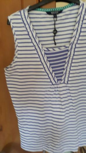 Maine lilac/white top