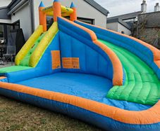 water slide