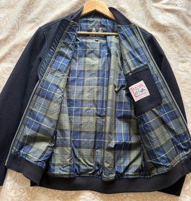 barbour Oben wool jacket (navy) New.