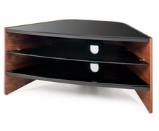 Techlink Riva Corner TV Stand RV100 Walnut Wood