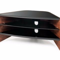 Techlink Riva Corner TV Stand RV100 Walnut Wood