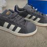 adidas dark grey blue campus shoes UK9 Image 8