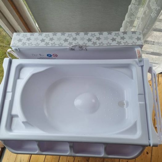 Baby Changing Unit with Bath - Like New