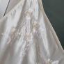 Oscar de la Renta Pink Label Vintage White Satin Nightwear Sz XG (Fit 12-14UK) Image 2