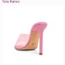 Light Pink Tony Bianco Vinyl musk Marley Heels Uk Size 7 1/2 BNIB Image 7