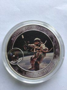 US Space mission coin - Apollo 11