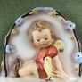 hummel goebel girl with bird holy water font Image 5