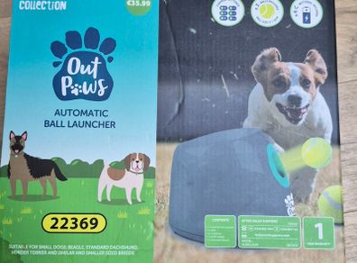 Out Paws Automatic Ball Launcher (Aldi)