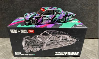 Mini GT Kaido House #068 Datsun 510 Pro Street HKS V1 New Sealed