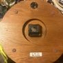 clock elder surround with brass free postage Image 2