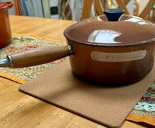 Le Creuset Cast Iron Saucepan with Wooden Handle 22cm