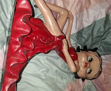 betty boop wine holder