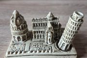 Vintage Piazza Dei Miracoli Pisa Italy Mini Statue Figurine Souvenir