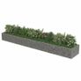 Gabion Raised Bed Galvanised Steel 540x90x50 cm Image 2
