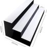 Bar Accessories for Home Pub: Three Tier LED RGB Bottle Display Stand for Displaying Spirits, Liquor, Beer, Wine, Cider and More Image 3
