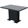 Extendable Dining Table High Gloss Black Image 3