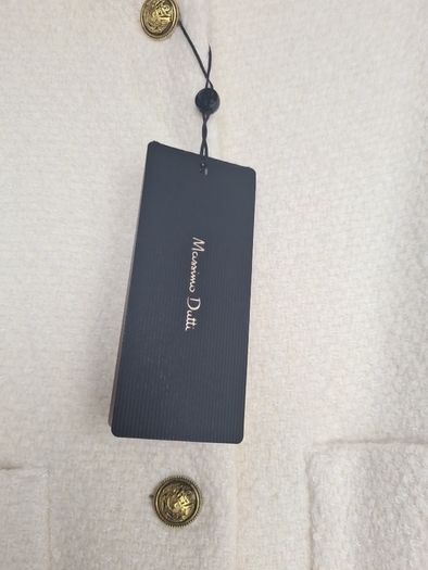 Massimo Dutti cream ladies short jacket  BNWT size XS