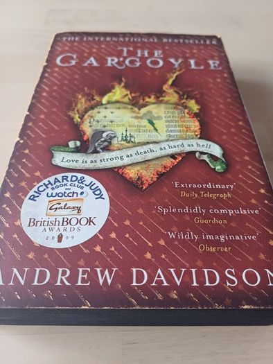 The Gargoyle by Andrew Davidson (Fantasy Romance Paperback 2008)