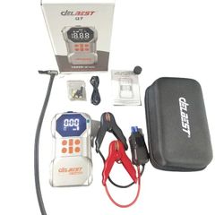 Multi functional Delbest Q7 Car Jump Starter With Air Compressor.