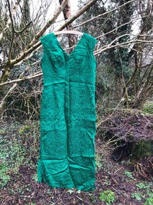 Vintage Green Dress