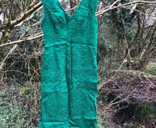 Vintage Green Dress