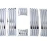 Toyota Landcruiser Front Grill Chrome Image 4
