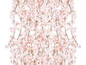 8 Pack Artificial Silk Cherry Blossom Hanging Vine Garland for Wedding Home Garden Party Decor (Pink)