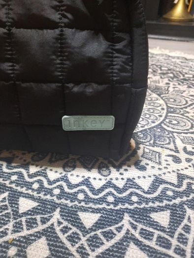 New inkey quilted cosmetic bag