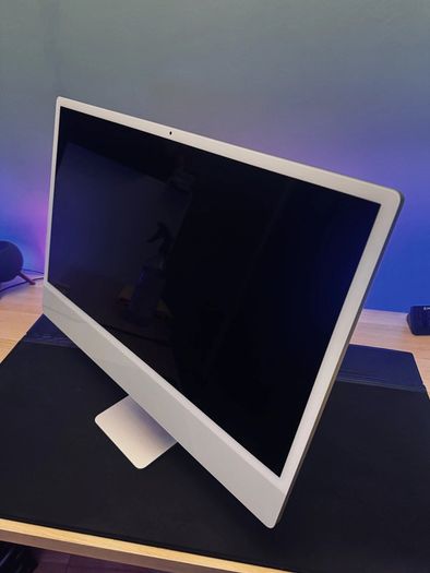 Apple iMac 24 inch M1 Silver 4-Port 8GB RAM 256GB SSD Touch ID